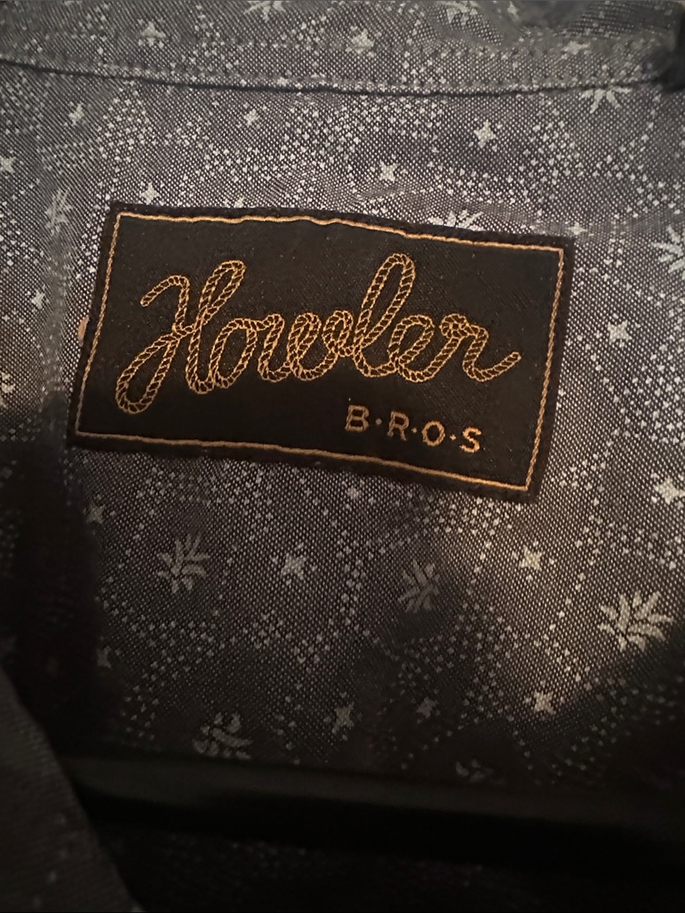 Howler Brothers Gray Short-Sleeve Patterned Button-Down Shirt - Picture 2 of 6